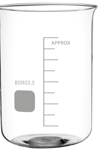Bécher de mesure en verre borosilicate 3.3 gradué de 50ml et 100ml - 7