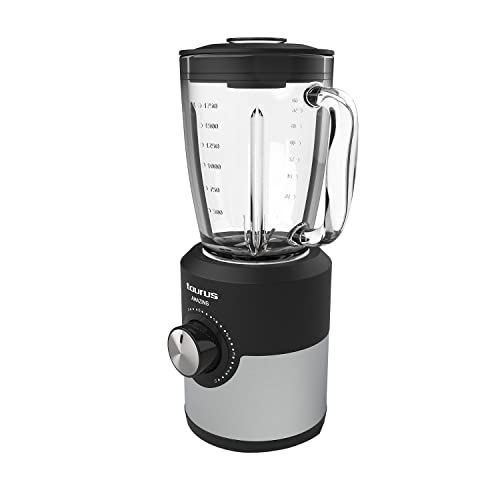 Taurus Amazing JB1200XC - Batidora de vaso 1200W, capacidad de 1.75L, cuchillas...