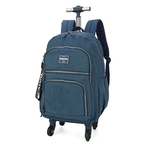 Mochila Escolar com Rodinhas 360 Graus Up4You MC51615UP