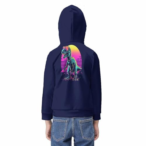 Sweat capuche dinosaure pull original à offrir pour enfant de 9 à 11 ans - 6