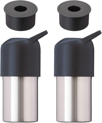 �A�g���X �y�b�g�{�g���z���_�[ ���� 2�Z�b�g �ۗ� �y�b�g�{�g���N�[���[ 500ml 700ml �^��f�M �V���o�[ ��e�� �n���h�� �����t�� �X�y�[�T�[�t�� �{�g���C���{�g�� ABIB-LSVSP2P