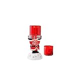 Bath and Body Works Santa Water Globe 3 Wick Light Up Candle Holder Pedestal (Candle NOT Included) (Santa)
