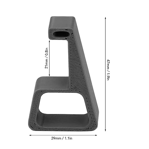 Image of Bracket for Slim, 4PCS Console Horizontal Holder Game Machine Cooling Legs with Anti Slip Pads, Heightening Bracket for Slim, for Better Heat Dissipation (Black)