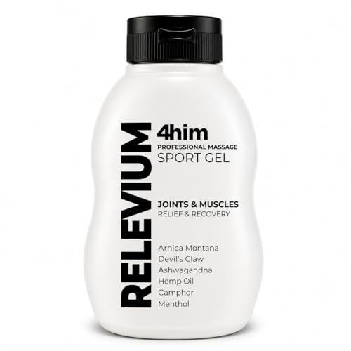 Crema Arnica e Artiglio del Diavolo 250ml – Gel Muscolare Post Workout con Ashwagandha, Defaticante per Dolori Muscolari e Articolazioni, Rapido Assorbimento – 4him