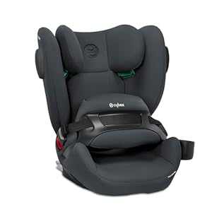 CYBEX Silver kinderautostoeltje Pallas B4 i-Size, ISOFIX, groep 1/2/3 (9-50 kg), vanaf ca. 15 maanden tot 12 jaar, inclusief bekerhouder, Cobblestone Grey