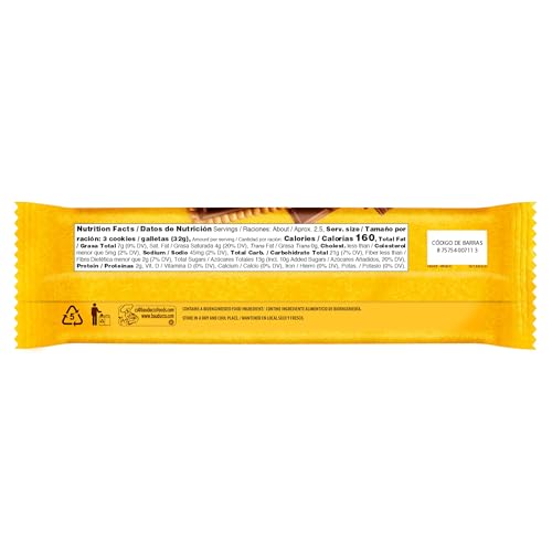 image for Bauducco Choco Biscuit Cookies, 2.8 oz (Pack of 1) - Crispy Chocolate-