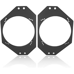 Front Dash Speaker Adapter Converts 4 By 6 Inch Factory Speakers 5 25 Inch Aftermarket Speakers 4x6 5 25 Compatible Jeep Wrangler Tj Rubicon Unlimited 1