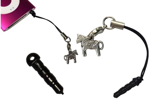 Miniblings Flamingo Mobile Cell Phone Charm Pendant Rubber Pink Animal Bird Birds