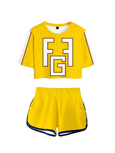 Pantalones de traje | Femereina My Hero Academia Bakugou Katsuki Cosplay Disfraz De Animadora Uniforme De Porrista Corto Corto Conjunto