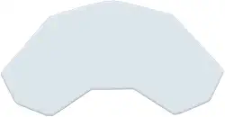 Película protetora do painel tela Haojue DR160 2021 em diante proteção antirrisco