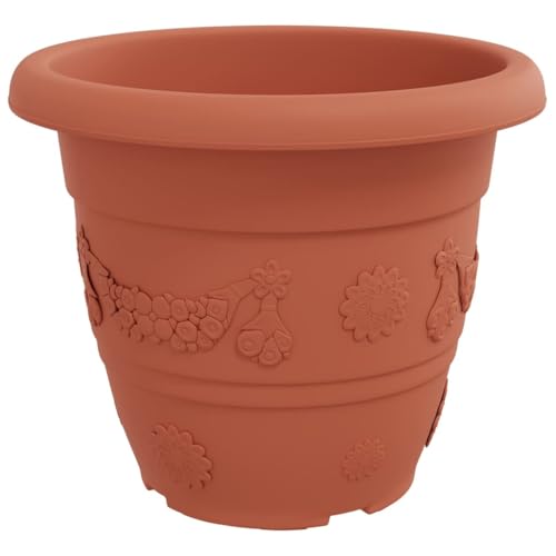 Pots de fleurs avec trous de drainage résistants aux intempéries 39cm