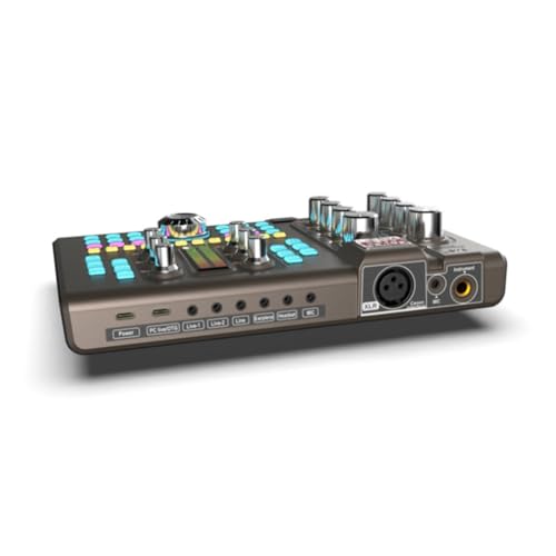 Carte son de diffusion en direct SK80 Bluetooth à cinq canaux avec support - 3