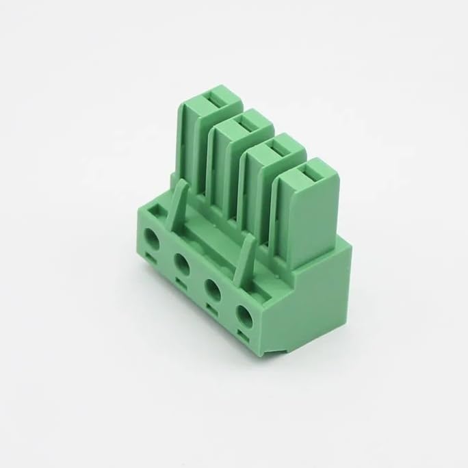Bloque de terminales de 7,62mm con conector de cable verde 2EDGSK 2