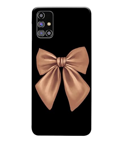 Image of Girly Pink Bow Printed Hard Back Case Cover Compatible for Samsung Galaxy A22 4G (Multicolor) - D1660