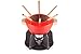 Le Creuset Set de fondue de hierro fundido, Con 2 asas de madera, tapa antisalpicaduras, quemador y 6 tenedores para fondue, Volumen 2.3 L, Cereza