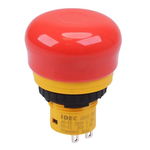 Idec AB6E-3BV02PRH interrupteur d'arrêt d'urgence 250V 3A IP65