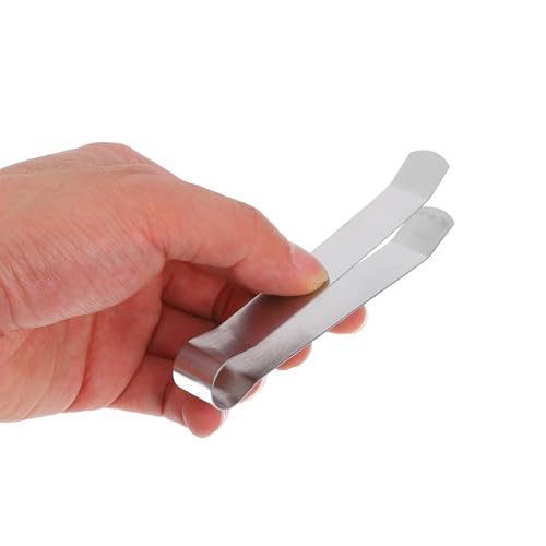 CIMAXIC 4 Stück Kerzenlöscher Edelstahl Dochtklemme Metallclip Für Sicheres Löschen Von Kerzen Kompaktes Praktisches Kerzenzubehör Für Haushalt Küche