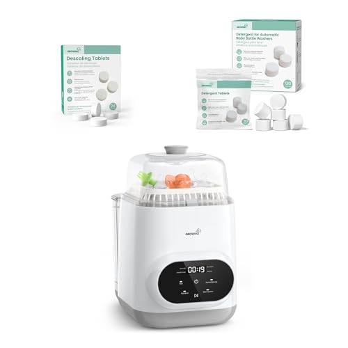 Image of Grownsy EaseClean Bottle Washer & Detergent & Descaler