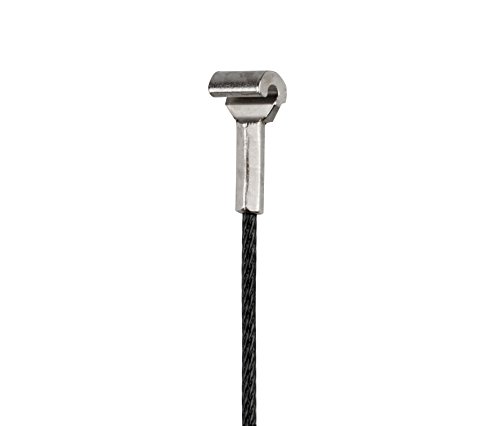 Image of STAS Picture Hanging Cable: STAS Cobra + Steel Cable Black 78.75 inch