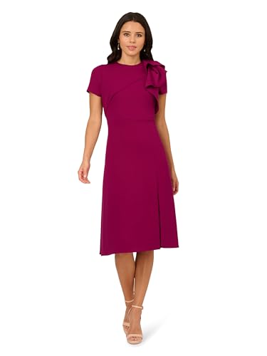 Adrianna Papell Women's Ruffle Bodice Midi Dress