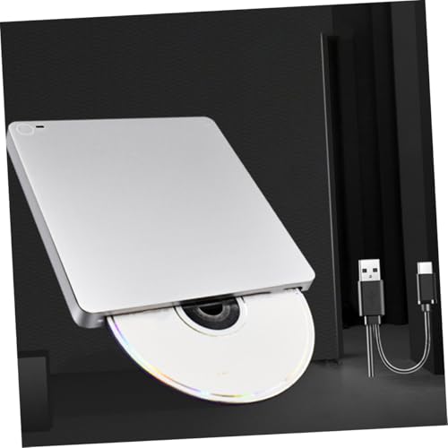 Grabadora externa de CD y DVD dual ultra delgada portátil miniatura 3