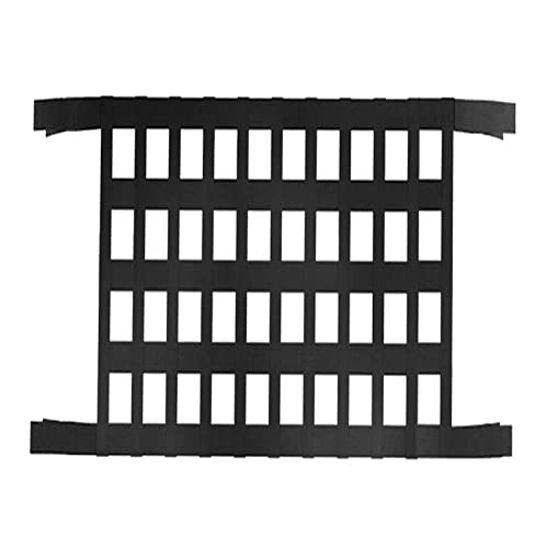 Red De Elevación del Cargo del Poliéster - Red De Escalada Al Aire Libre Segura, Red De Elevación del Emplazamiento De La Obra, Bandas Resistentes para Manejo De Materiales, Negro (Size : 1.5 X 1.5M/