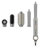 Prinz High-Speed Airstyler PZP-AMS1 – 1400 W, Digitalmotor 110.000 U/min, Ionen, 3 Gebläsestufen/3 Heizstufen + Kalt, 5 Aufsätze (2x Curling, Bürsten, Düse), Memory