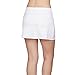 SOFIBELLA UV Staples 14in Womens Tennis Skirt - White/XL