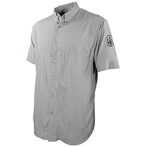 Beretta Men's Breathable Hunting Sun Protection Short Sleeve Buzzi Shooting Shirt