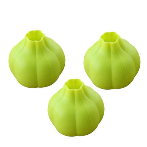 SHOWERORO Garlic Peeler for Home 3pcs Silicone Garlic Skinner Fast Safe and Convenient