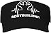 X psblty Bodybuilding Heartbeat Visor Hats for Men Women Fashion Adjustable Sunscreen Visor Cap, for Sport Golf