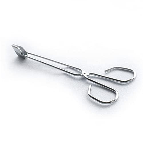Pinza da Cucina Pinza per Alimenti in Acciaio Inossidabile Cucina da Cucina, Pinza per Pane Anti-Calore Morsetto per Pasticceria, Pinza da Cucina per Barbecue, Dimensioni: 25 cm