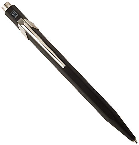 Bolígrafo de tinta negra Caran d'Ache 849 negro para una escritura fluida de 10 unidades