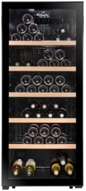 LA SOMMELIERE Cave de mise à température LS117BLACK 121 Bouteille...