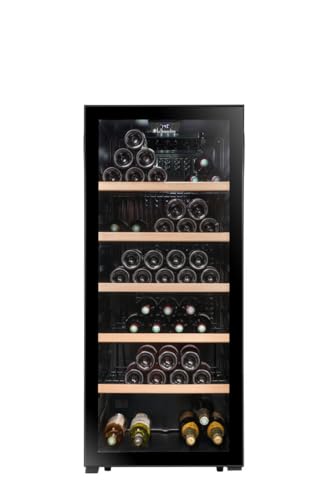 LA SOMMELIERE Cave de mise à température LS117BLACK 121 Bouteilles
