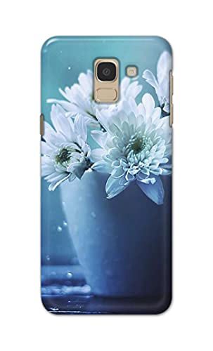 Image of PRINTFIDAA Flowers in The Glass On The Table Printed Designer Hard Back Case Cover for Samsung Galaxy J6 (2018) (5.6 inch) / Samsung On 6 (2018), J600F / DS -(SF) MVN1002