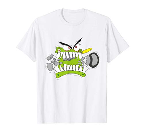 Cafetera mordiendo jarra Camiseta