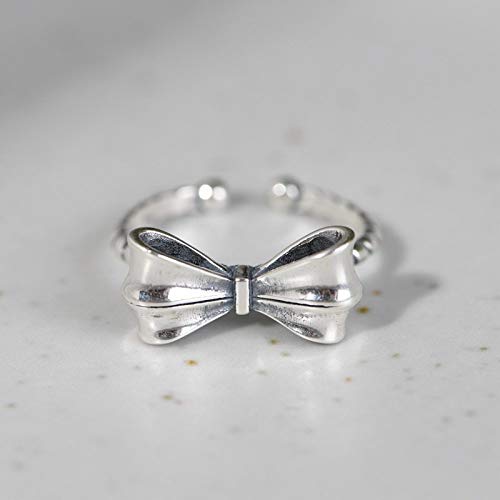 Bague ajustable femme en argent S925, le cadeau idéal de mariage