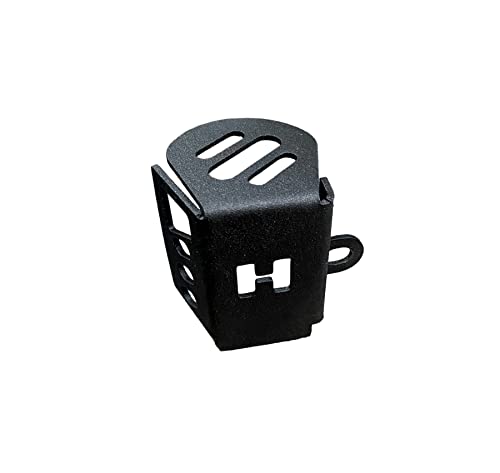 Image of SGTB Heavy Rear Brake Oil Container Guard for Hunter 350 Rear Reservoir Cover