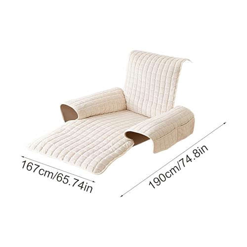 Protector de reposabrazos lavable para sofá y sillón de hogar 7