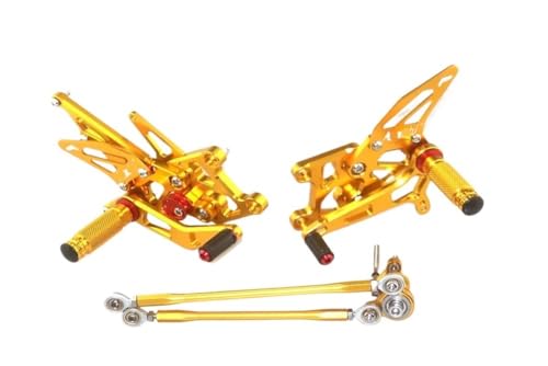 Support repose-pied CBR600RR commandes reculées moto arrière pour modèles 2007 à 2018