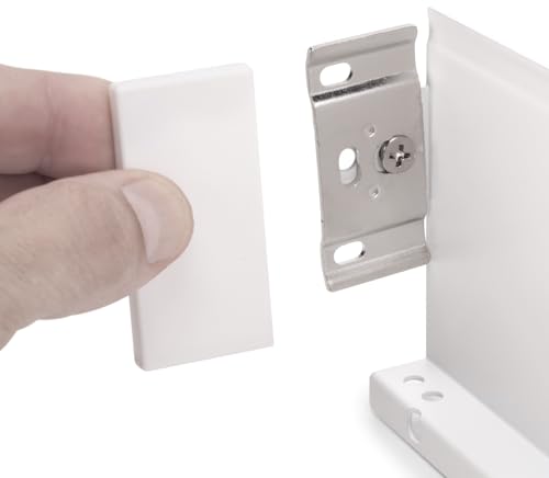 Kit de cajones blancos de 340 mm para organizar armarios compactos 3275112 3