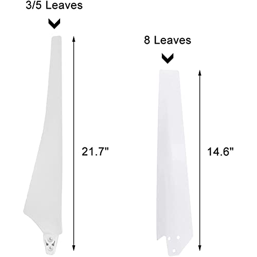 Kit gerador de turbina eólica de baixo nível de ruído 5000W, gerador de energia eólica para sistema