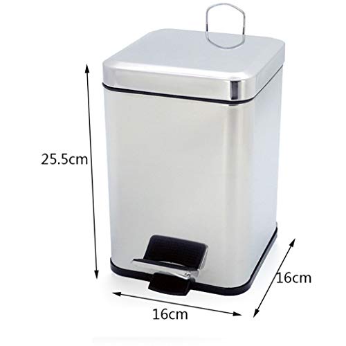 Auto Automatic Sensor Kitchen Waste Dust Bin 3L RVS pedaal prullenbak, Household Deodorant Storage Bucket (Color… - Image 8