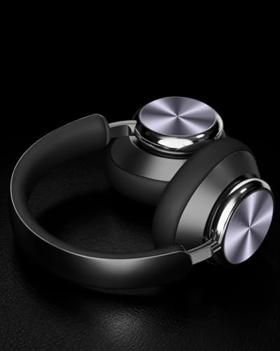 Image of Wentronic Y03 Bluetooth Headphones Wireless Active Noise Cancelling Over Ear Headphones 48 Hours Playtime High Sound Quality 6 EQ Music Mode Headphones with Soft Ear Cushion - Grey