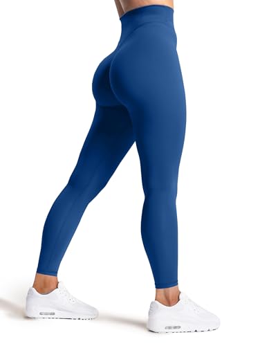 Olmlmt No Front Seam Workout Leggings for Women Tummy Control Butt Lifting Leggings Buttery Soft Gym Yoga Pants