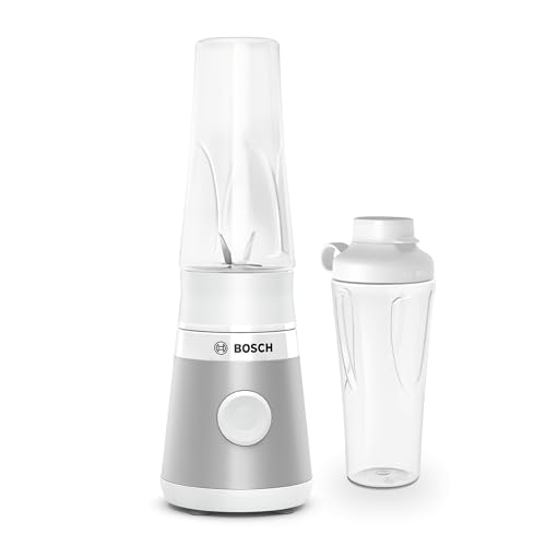 Bosch Mini-Standmixer, Smoothie Maker, Mini-Highspeed-Mixer, bis zu 40.000 rpm, 450 W, ToGo-Flasche, 4-Klingen-Messer, spülm....