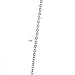Romance Jewelry 18 Inch Stainless Steel Link Cable Chain Necklaces for Jewelry Making, 12 Pieces