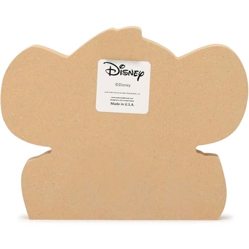 Image of Disney The Lion King Simba Head Shelf Sitter Decor | Chunky Wood Block Cutout for Kids' Bedroom, Play Room or Nursery