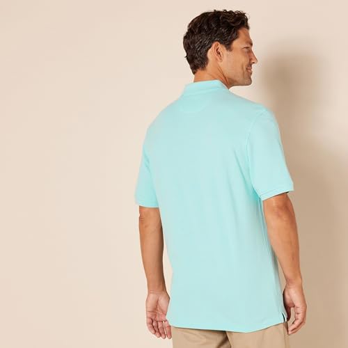 Image of Amazon Essentials Men's Regular-Fit Short Sleeve Cotton Pique Polo Shirt (Available in Big & Tall)